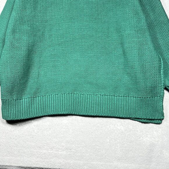 Free People Green V-Neck Sweater - Picture 3 of 10